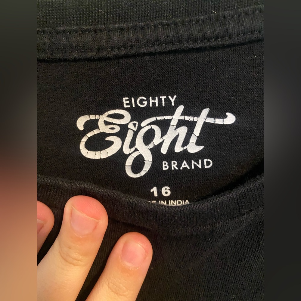 Eighty Eight Black T-Shirt - Picture 2 of 4